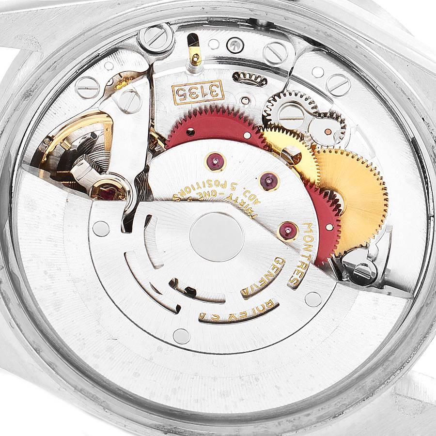Rolex Date Silver Dial Oyster Bracelet Steel Mens Watch 15210 4