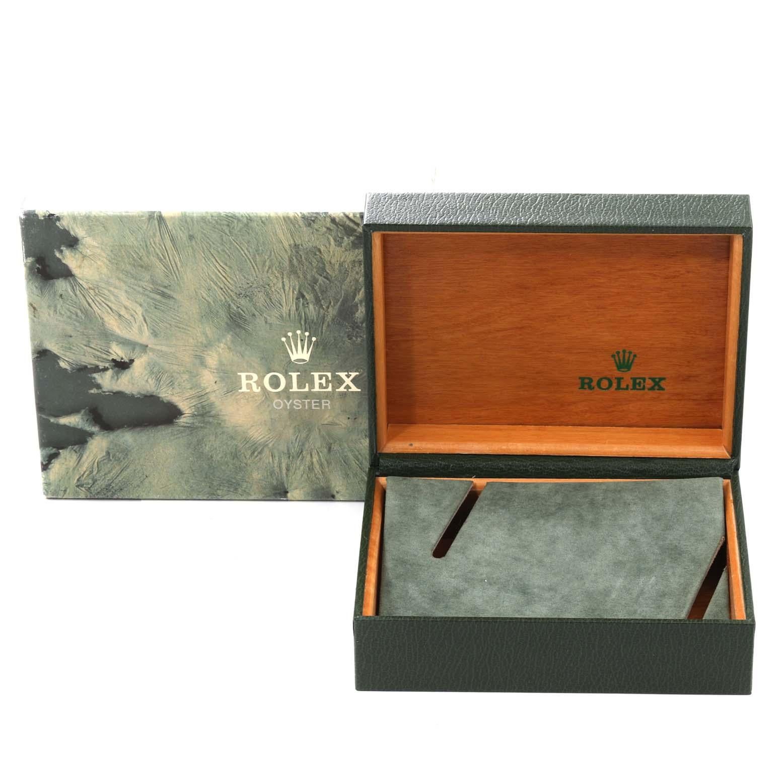 Rolex Date Silver Dial Vintage Steel Mens Watch 1500 7
