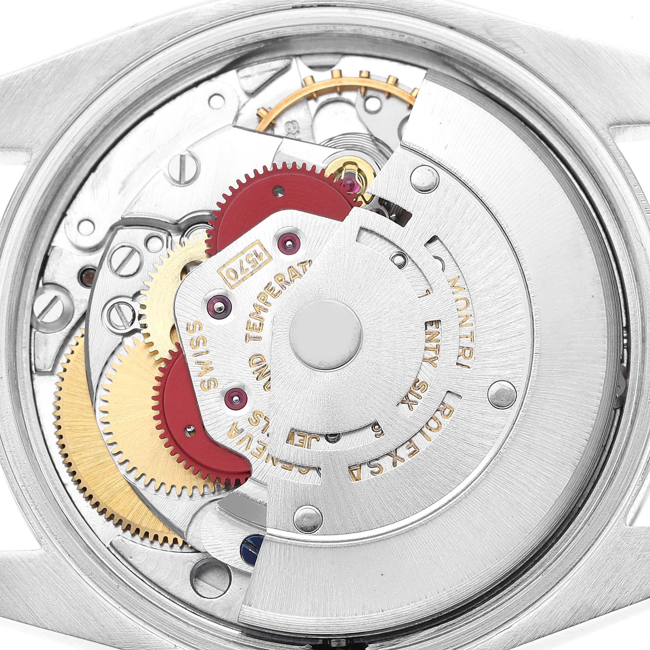 Rolex Date Silver Dial Vintage Steel Mens Watch 1500 4