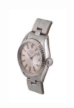 Rolex Date Stainless Steel Automatic Calendar Bracelet Watch