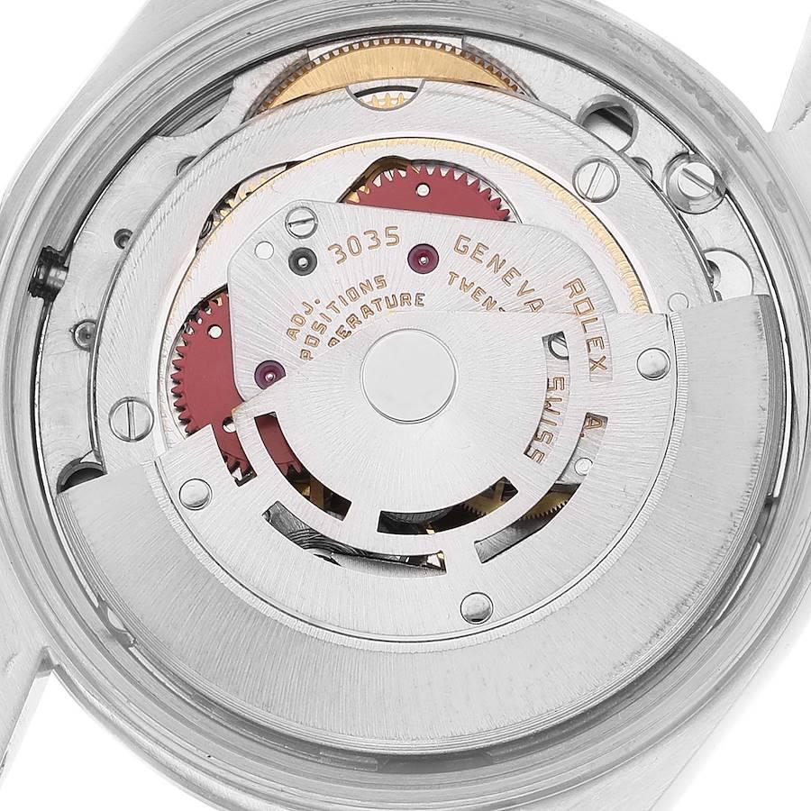 Rolex Date Stainless Steel Silver Dial Vintage Mens Watch 15000 2