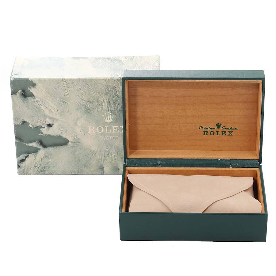 Rolex Date Stainless Steel Silver Dial Vintage Mens Watch 15010 7