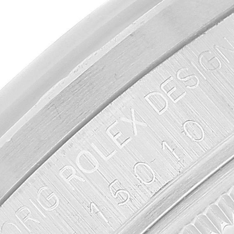 Rolex Date Stainless Steel Silver Dial Vintage Mens Watch 15010 2