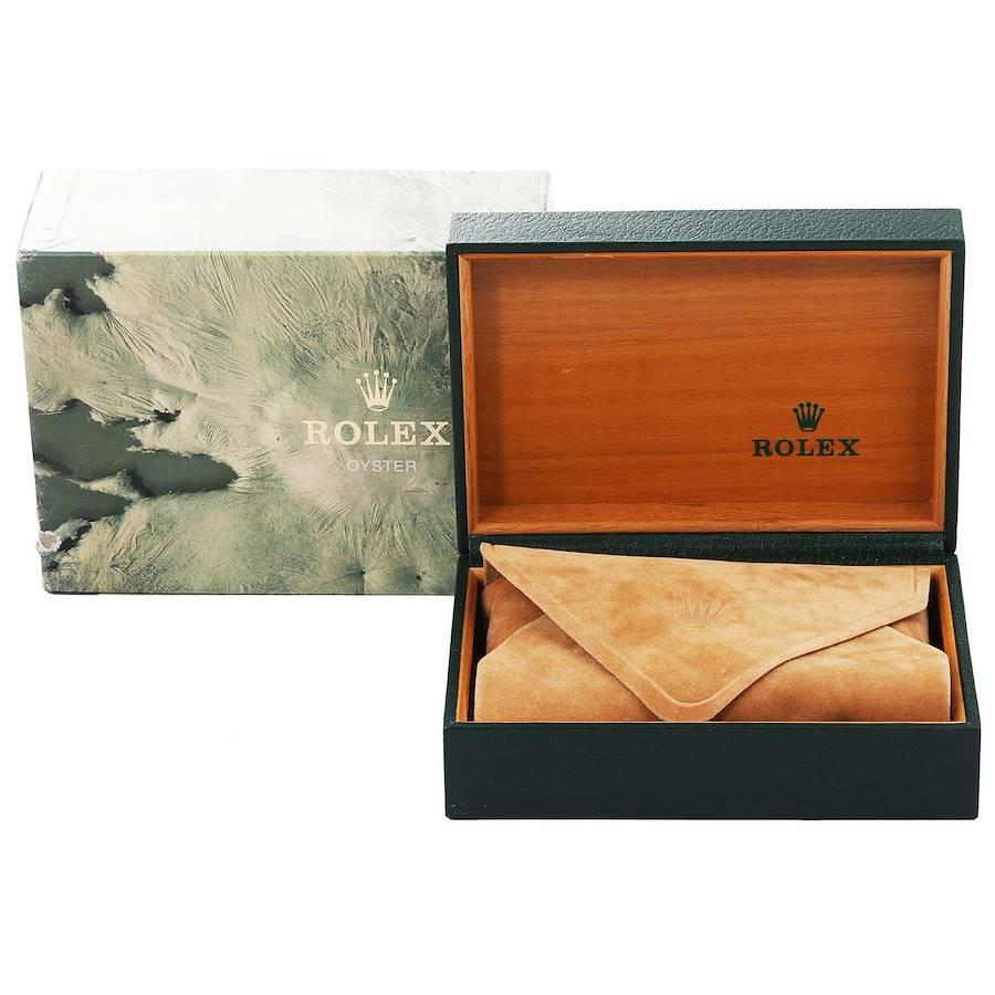 Rolex Date Steel Yellow Gold Baton Dial Oyster Bracelet Mens Watch 15223 7
