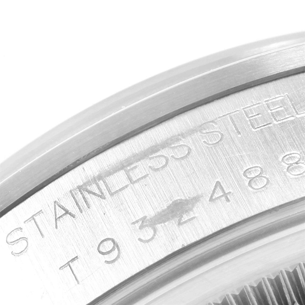 Rolex Date White Arabic Dial Steel Men's Watch 15200 Box 2