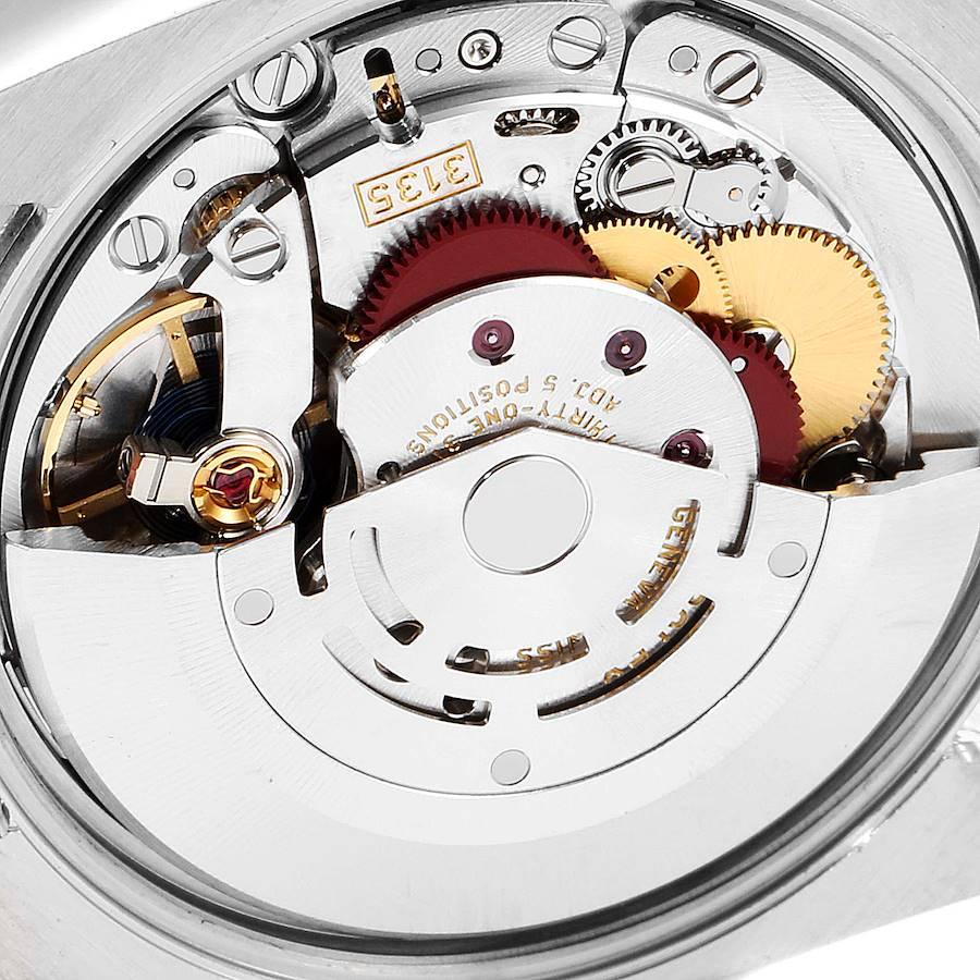 Rolex Date White Dial Oyster Bracelet Steel Men's Watch 115200 Box Card For Sale 5