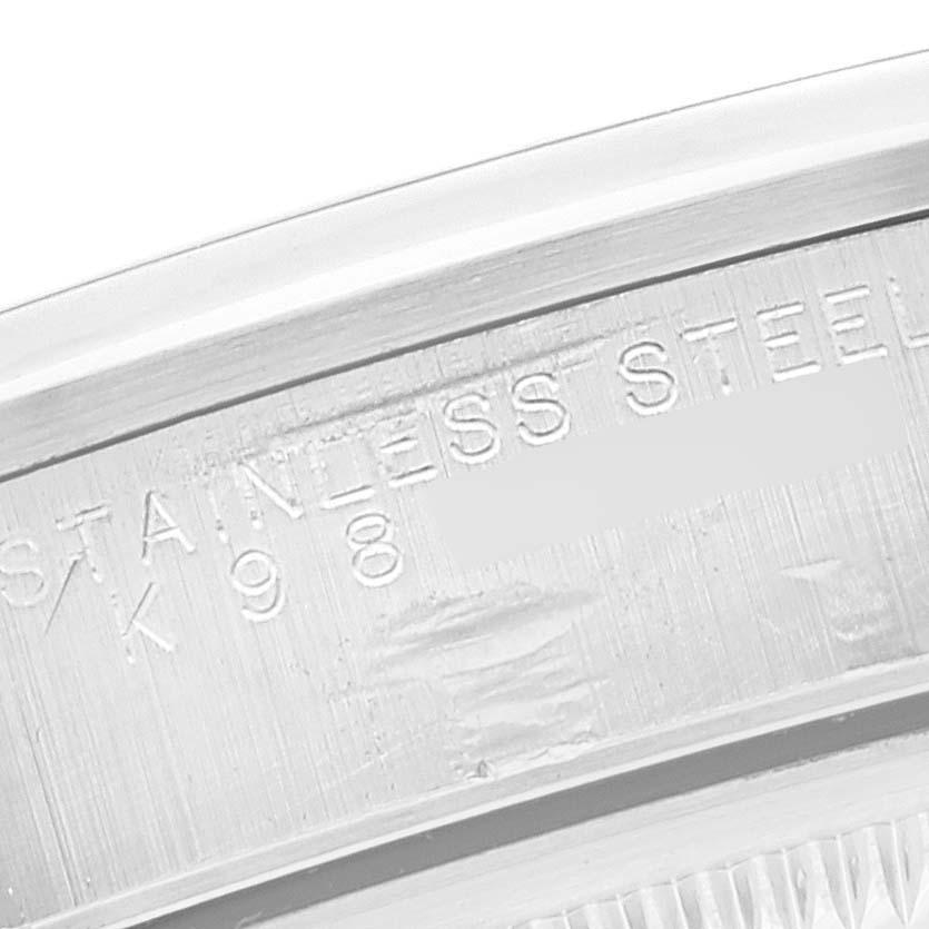 Men's Rolex Date White Dial Oyster Bracelet Steel Mens Watch 15200 For Sale