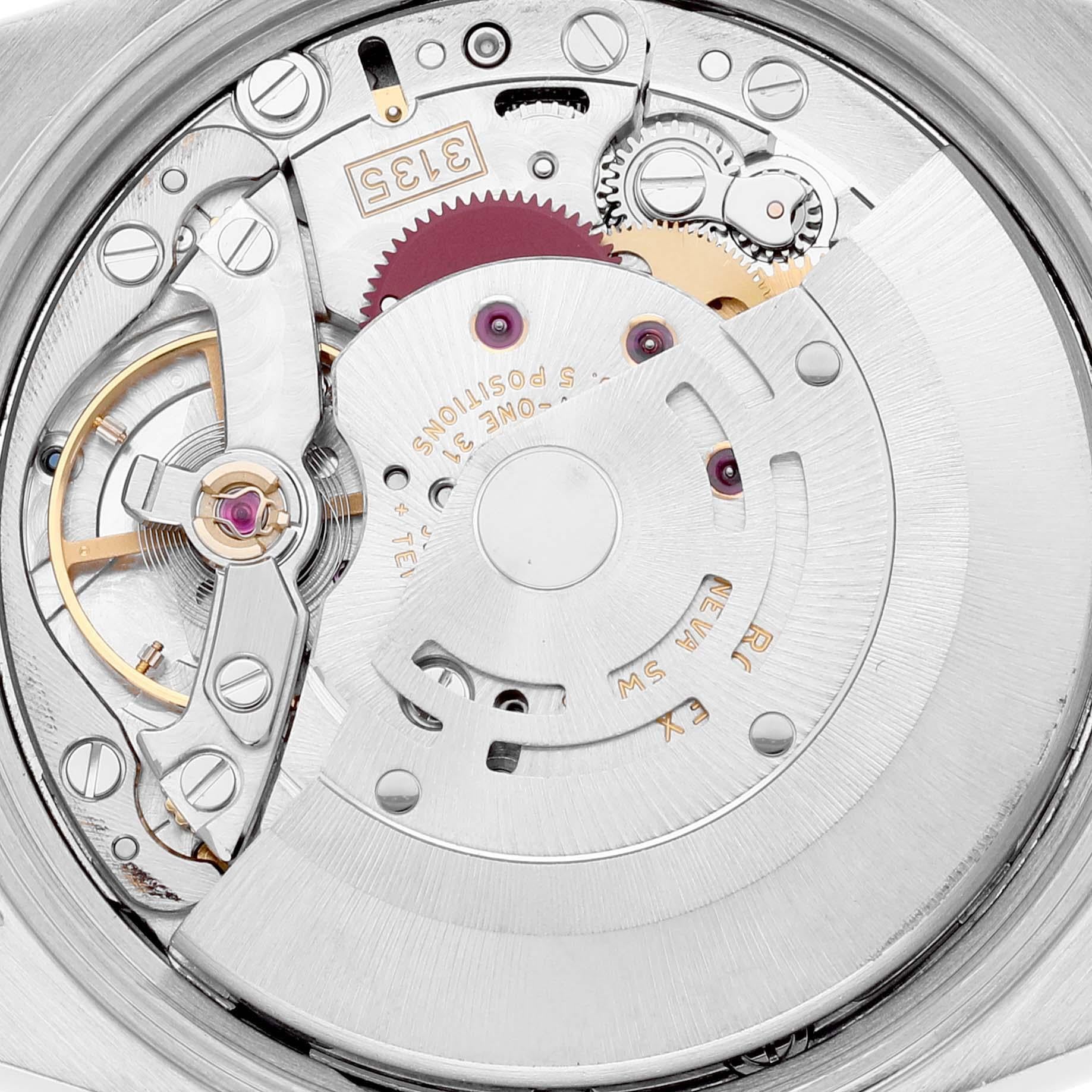 Rolex Date White Dial Oyster Bracelet Steel Mens Watch 15200 4