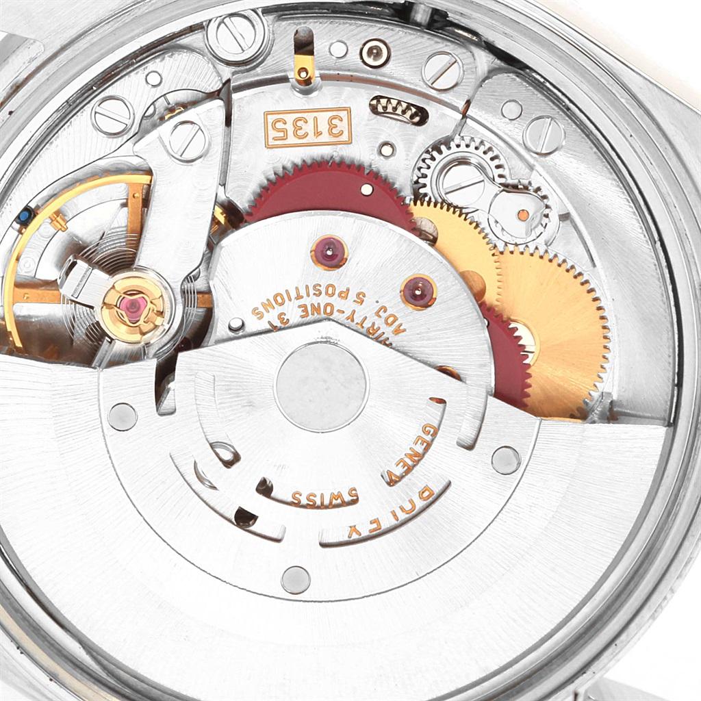 Rolex Date White Dial Oyster Bracelet Steel Men's Watch 15210 1