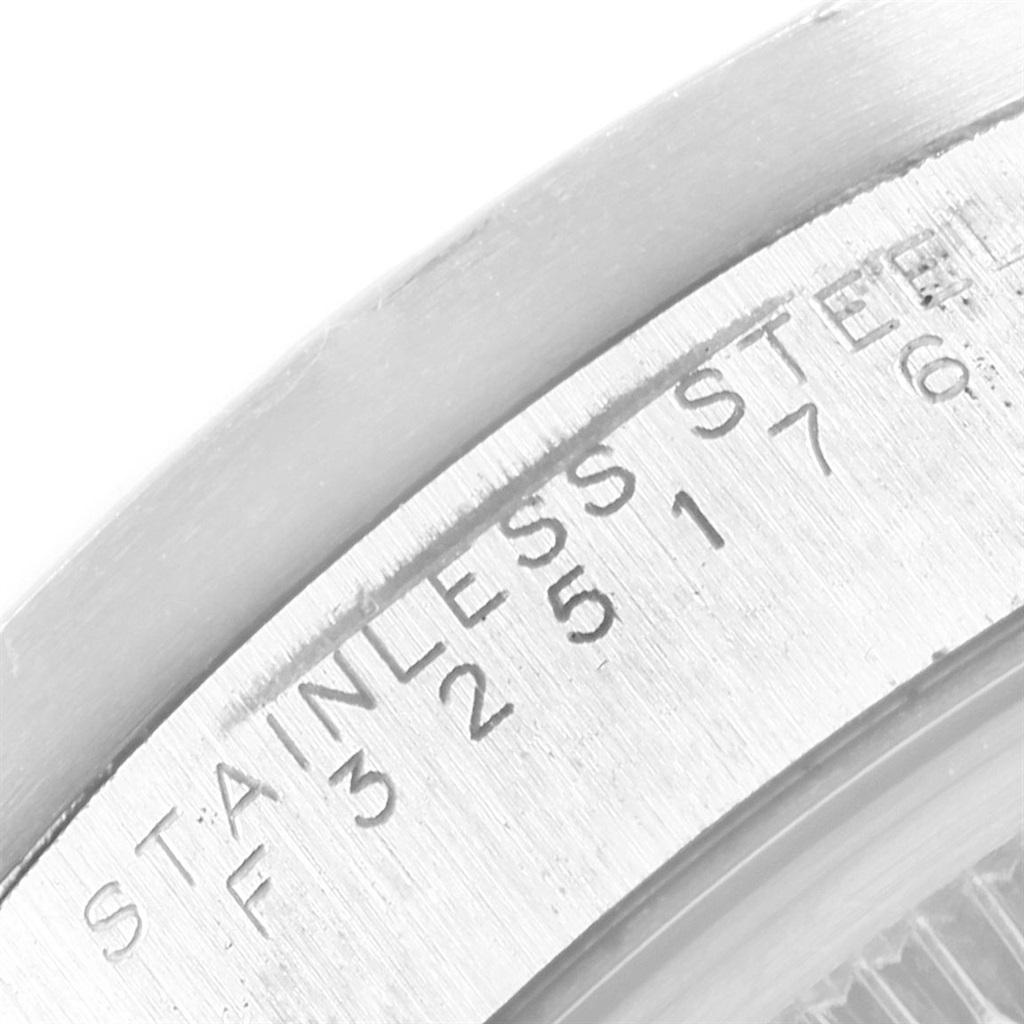 Rolex Date White Dial Oyster Bracelet Steel Men's Watch 15210 6