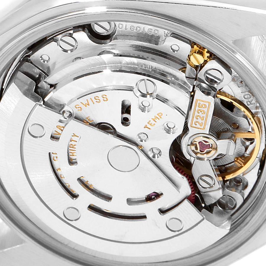 Rolex Date White Roman Dial Oyster Bracelet Steel Ladies Watch 79190 For Sale 4