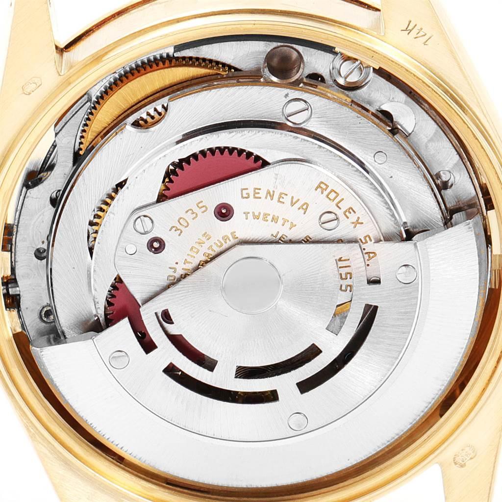Rolex Date Yellow Gold Jubilee Bracelet Vintage Men's Watch 1503 3