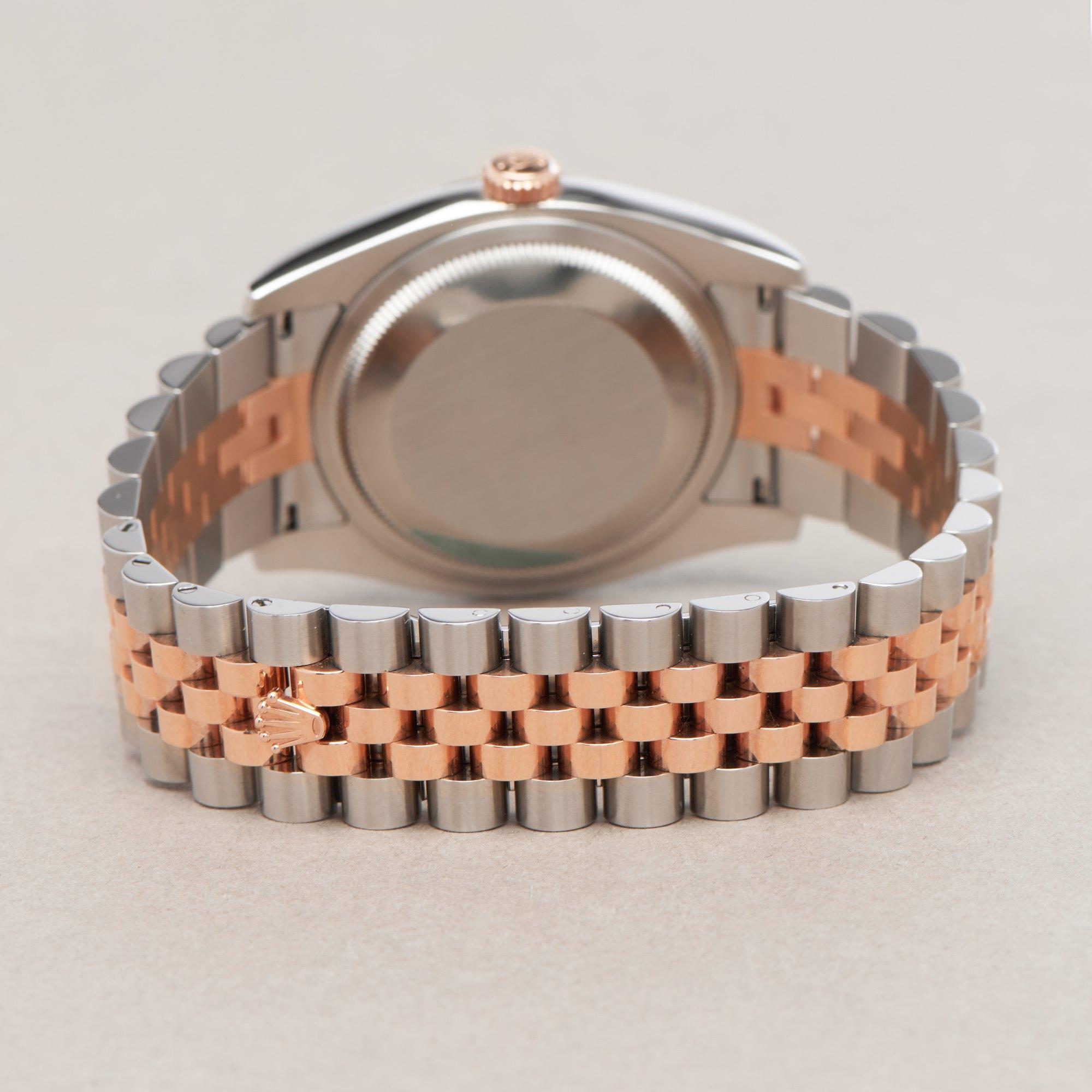 Rolex Datejust 0 116201 Unisex Rose Gold & Stainless Steel 0 Watch 2