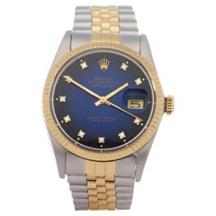 Rolex Datejust 0 16013 Unisex Yellow Gold & Stainless Steel 0 Watch