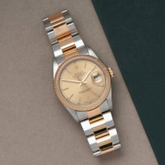 Rolex Datejust 0 16233 Unisex Yellow Gold & Stainless Steel 0 Watch