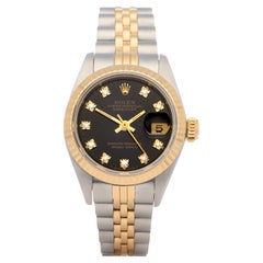 Rolex Datejust 0 69173 Ladies Stainless Steel 0 Watch