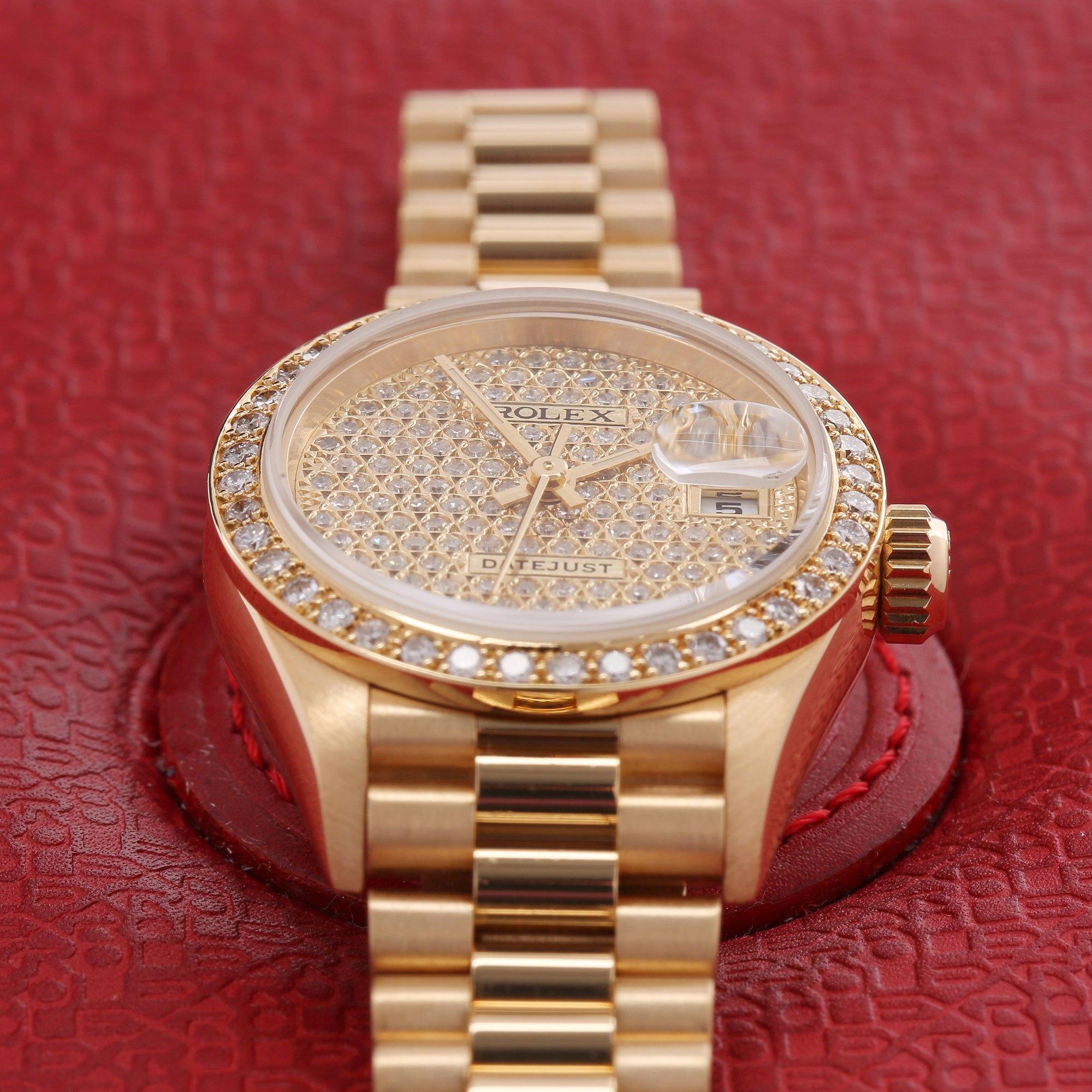 Rolex Datejust 0 69178 Ladies Yellow Gold 0 Watch 4
