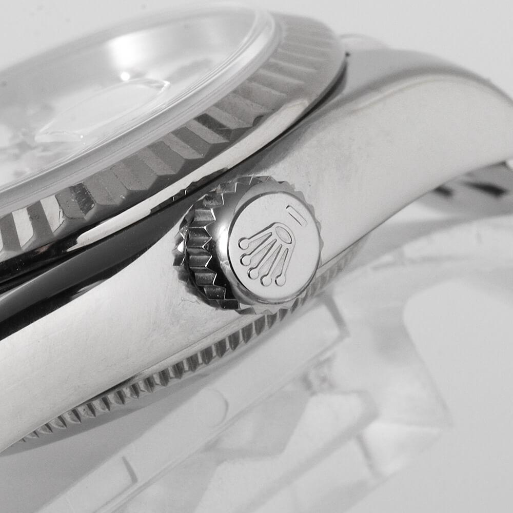 Rolex Datejust 10P Diamond 179174G White Ladies Jubilee Bracelet Watch - Used 2