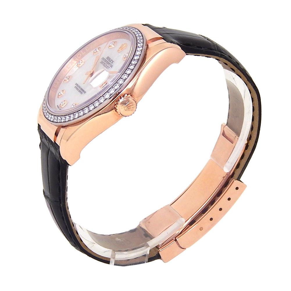 Contemporary Rolex Datejust 116185, Mother of Pearl Dial, Certified and Warranty