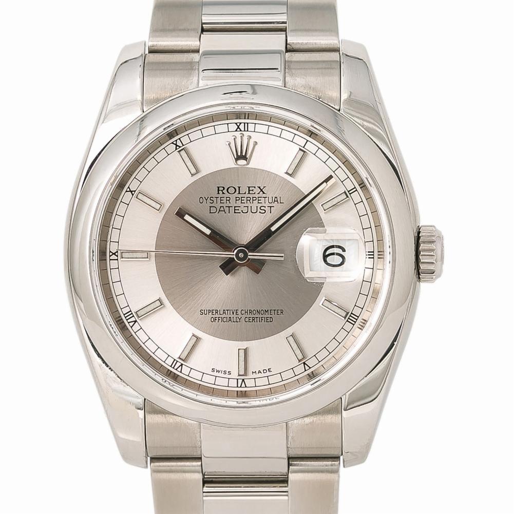 Rolex Datejust 116200, Silver Dial, Certified and Warranty For Sale 1