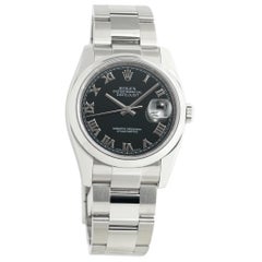 Rolex Datejust 116200, Black Dial, Certified and Warranty