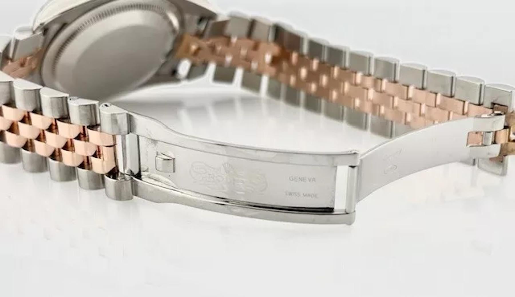 Rolex Datejust 116231 36mm Roségold Zifferblatt 18K Roségold Edelstahl Jubiläum 1