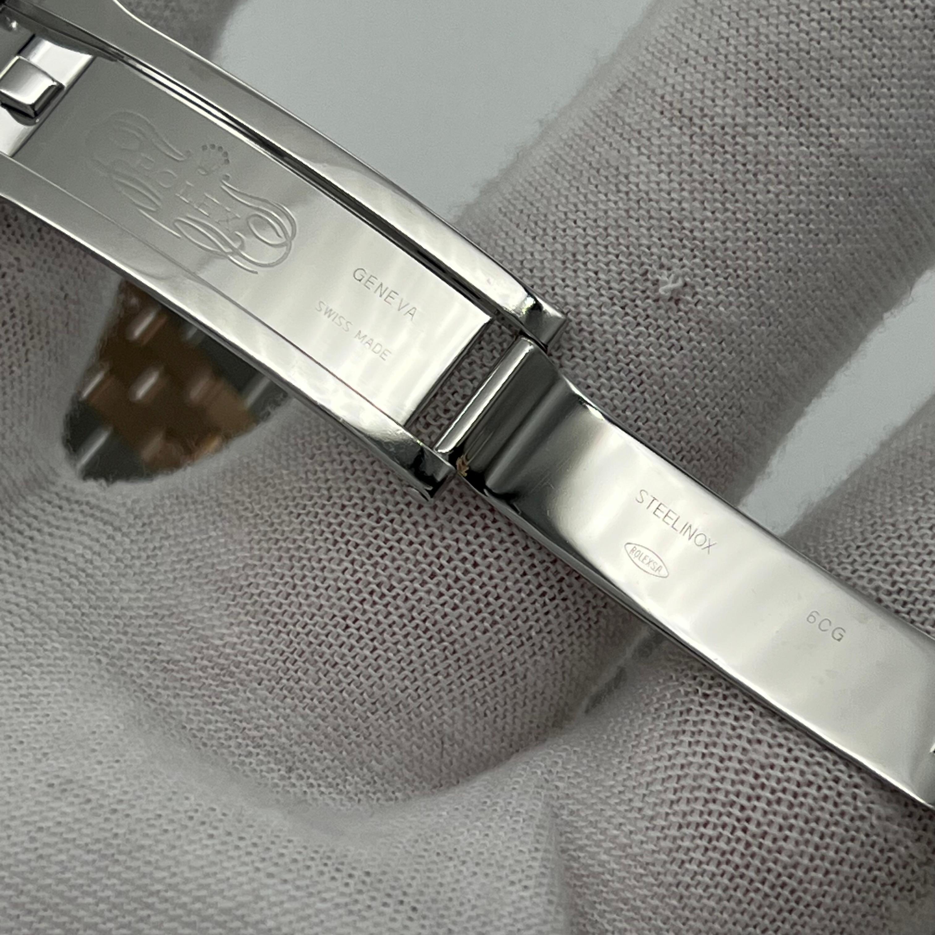 Rolex Datejust 116231 36 mm Silber Roman Zifferblatt 18K Roségold Stahl Box Papier 7