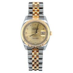 Vintage Rolex Datejust 116233 18K Gold/Stainless Steel 36mm Watch