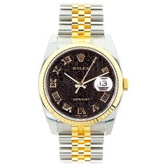 Rolex Datejust 116233, Black Dial, Certified and Warranty