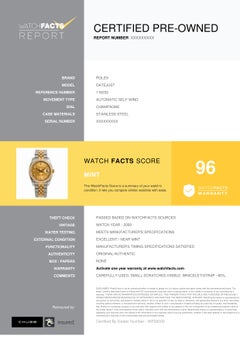 Rolex Datejust 116233, Champagne Dial, Certified and Warranty