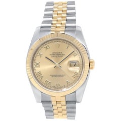 Rolex Datejust 116233, Champagne Dial, Certified and Warranty