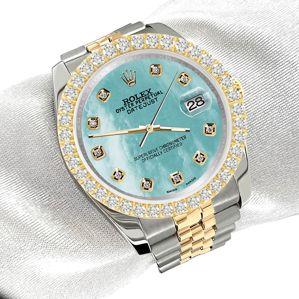 This Rolex Datejust 36mm 116233 comes with ElegantSwiss Three Year Warranty, LIFETIME Individual Diamond Replacement Warranty, Rolex box, and Certificate of Authenticity/Appraisal.

Excellent, pristine condition, polished and serviced, the WATCH is