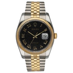 Rolex Datejust 116233 Anniversary Dial Men's Watch Box & Papers