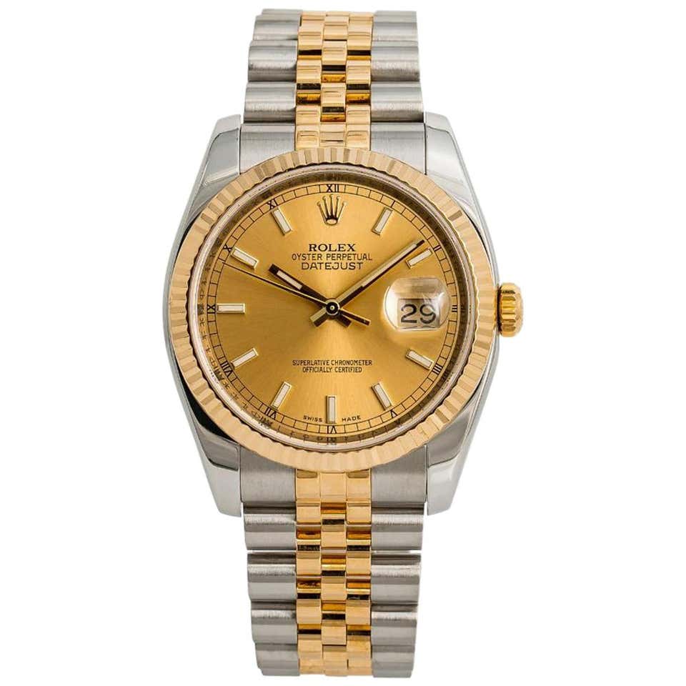 Rolex Datejust 116233, Champagne Dial, Certified and Warranty For Sale ...