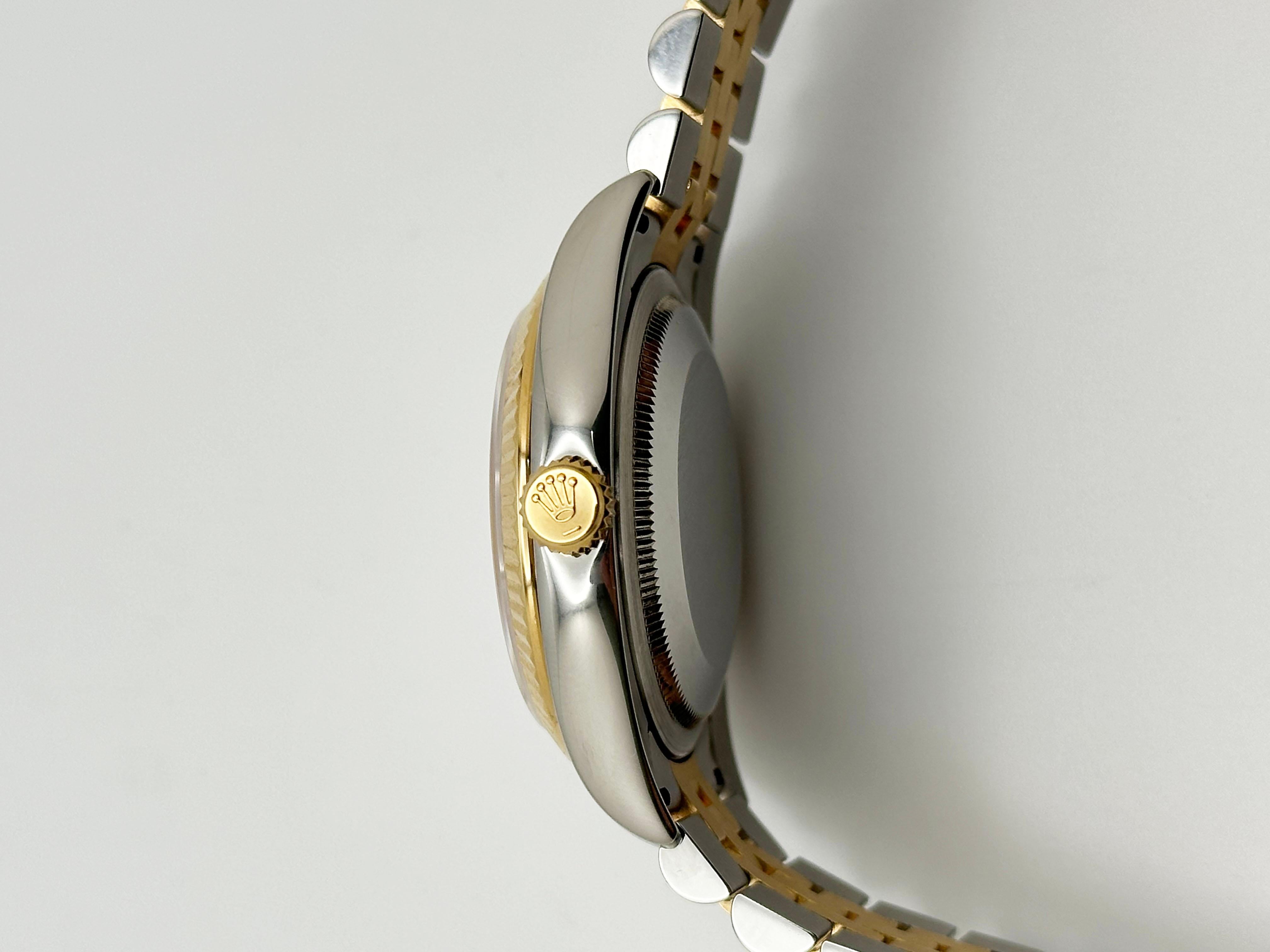 Rolex Datejust 116233 White Dial 18K Yellow Gold Stainless Steel Box Paper 6