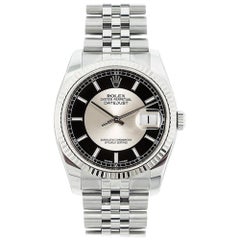 Rolex Datejust 116234, Black Dial, Certified and Warranty