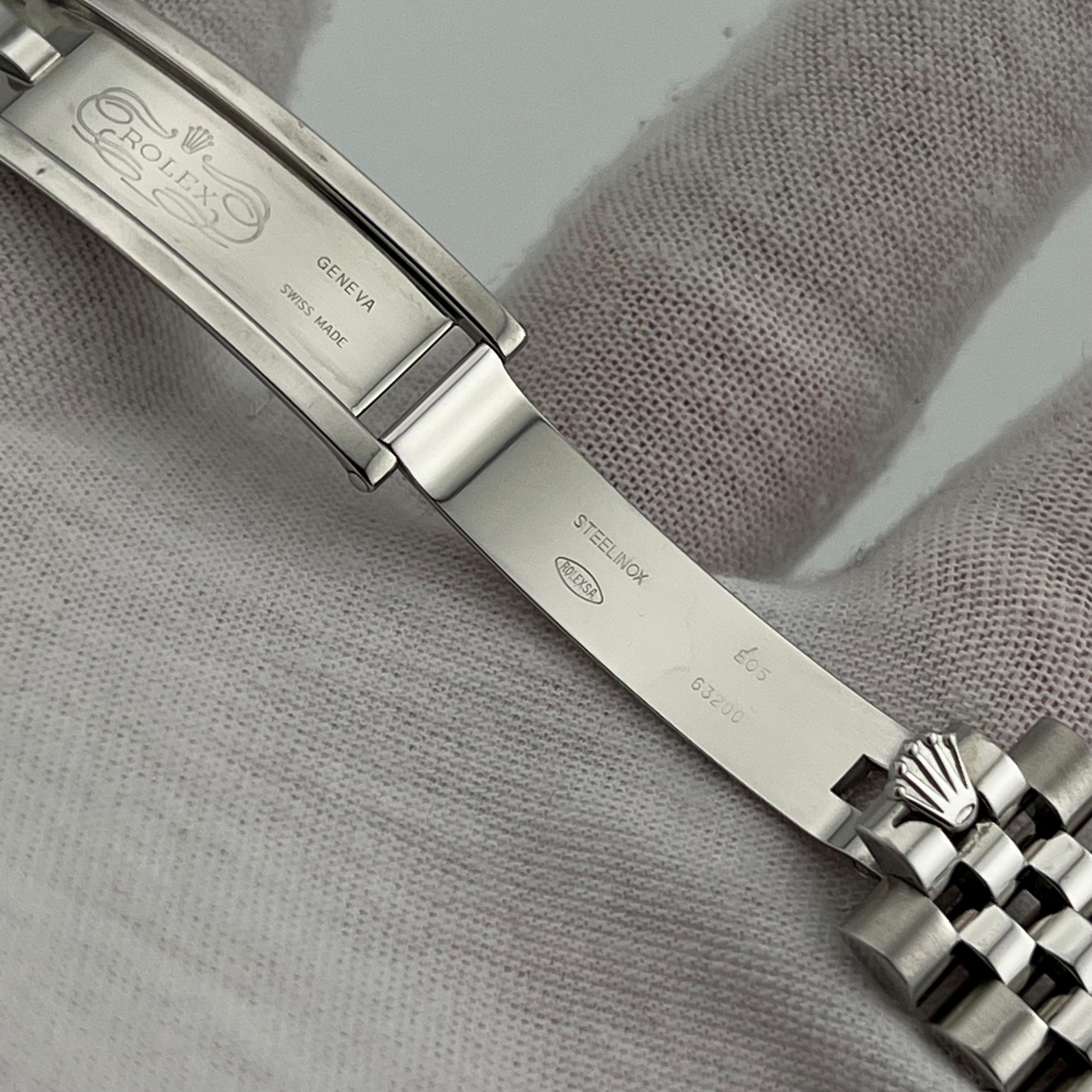 Rolex Datejust 116234 36mm Silver Roman Numeral Dial Steel 18k White Gold Bezel 4