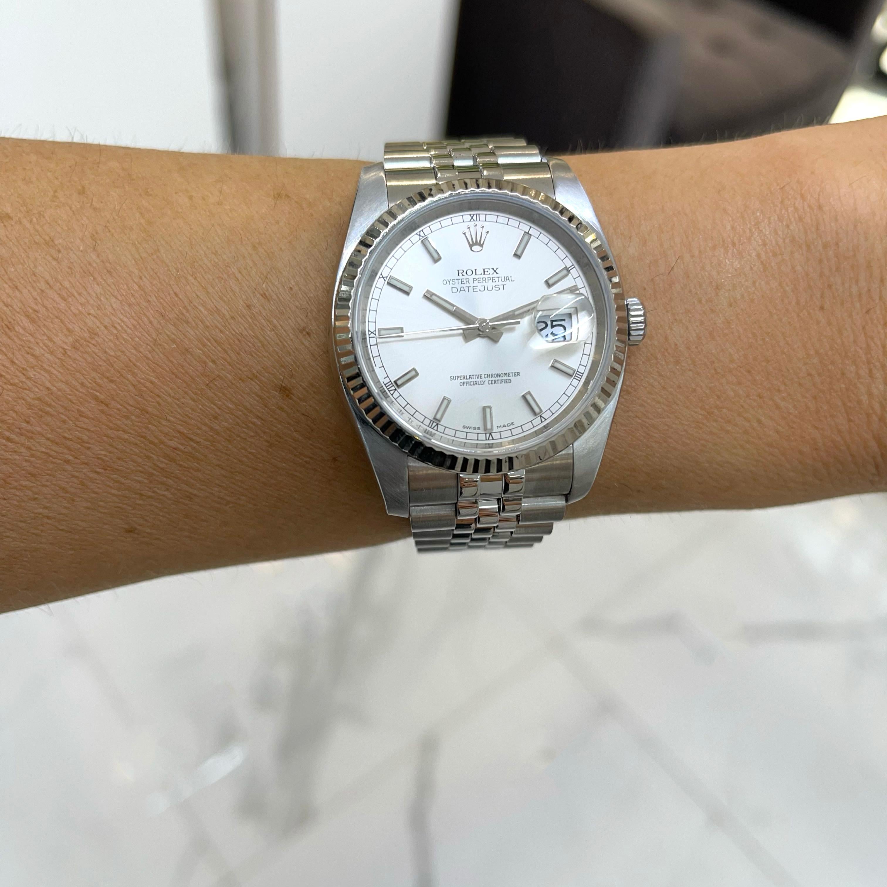 Rolex Datejust 116234 36mm Stainless Steel Watch 1