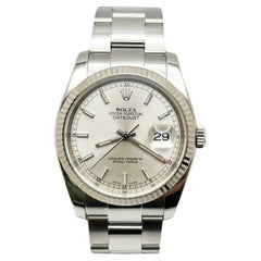 Rolex Datejust 116234 Silver Dial Stainless Steel Box Paper 36mm