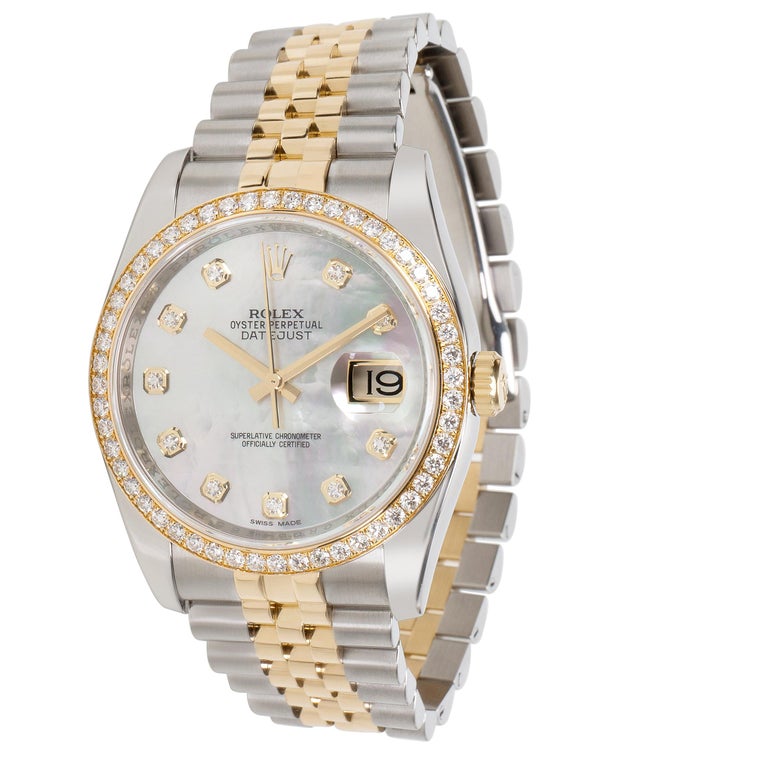 Rolex Datejust 116243 Men's Watch in Stainless Steel/Yellow Gold For