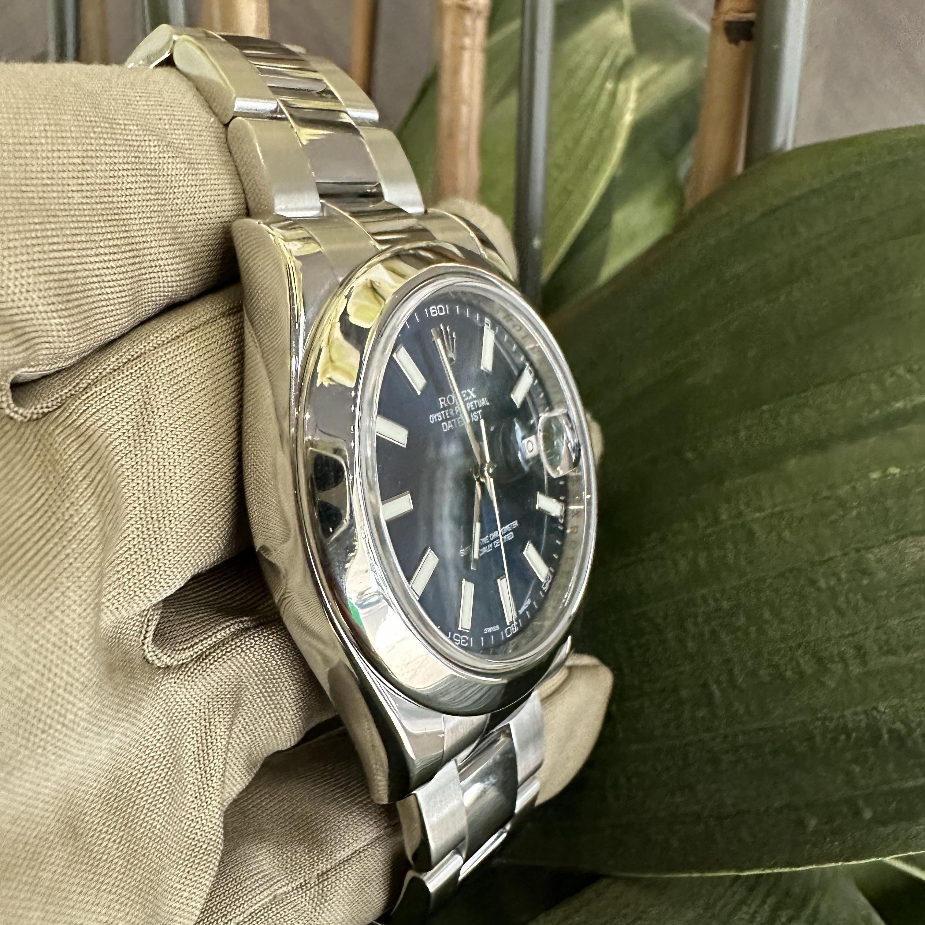 Rolex Datejust 116300 Blue Dial Stainless Steel Watch (R-493) 1