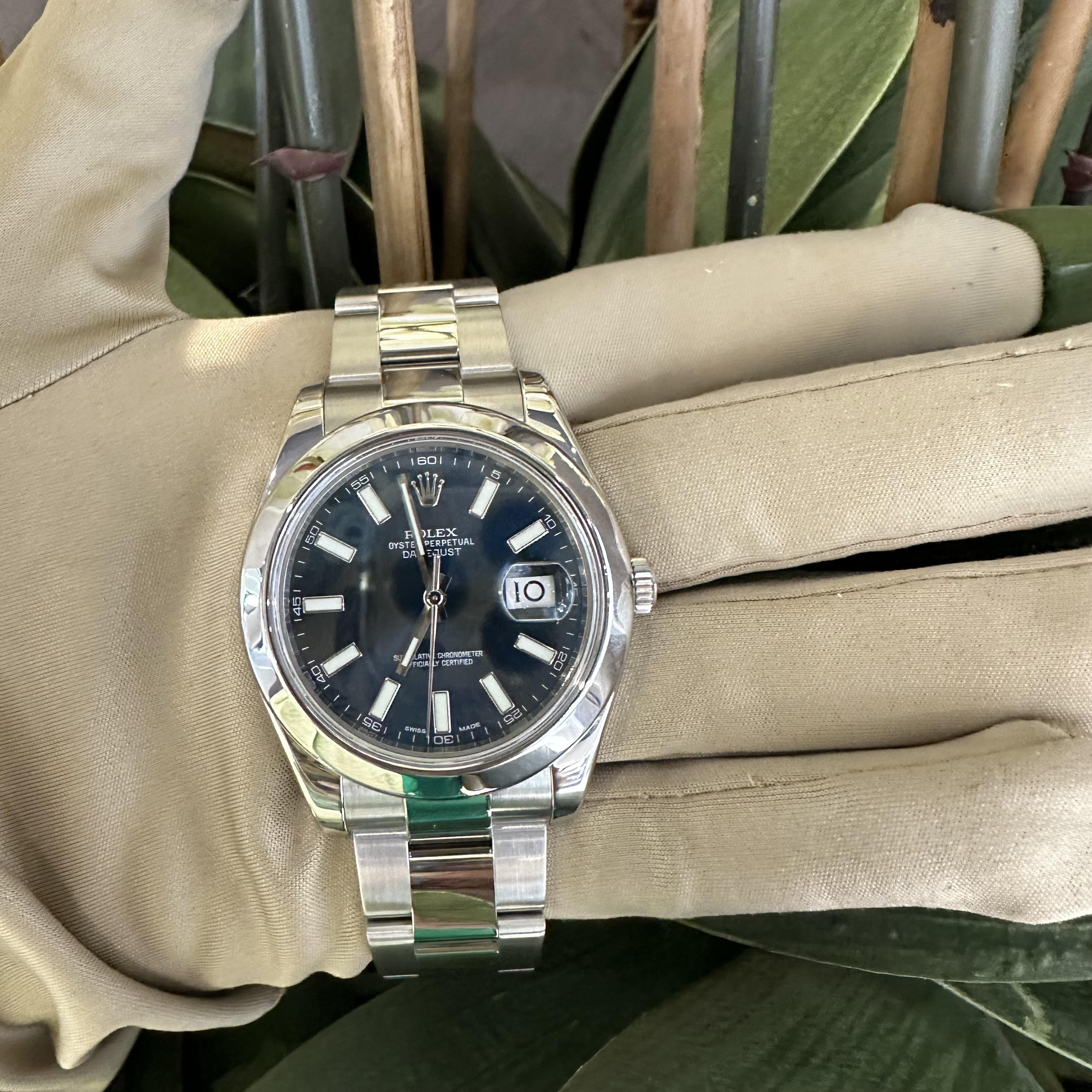 Rolex Datejust 116300 Blue Dial Stainless Steel Watch (R-493) 2