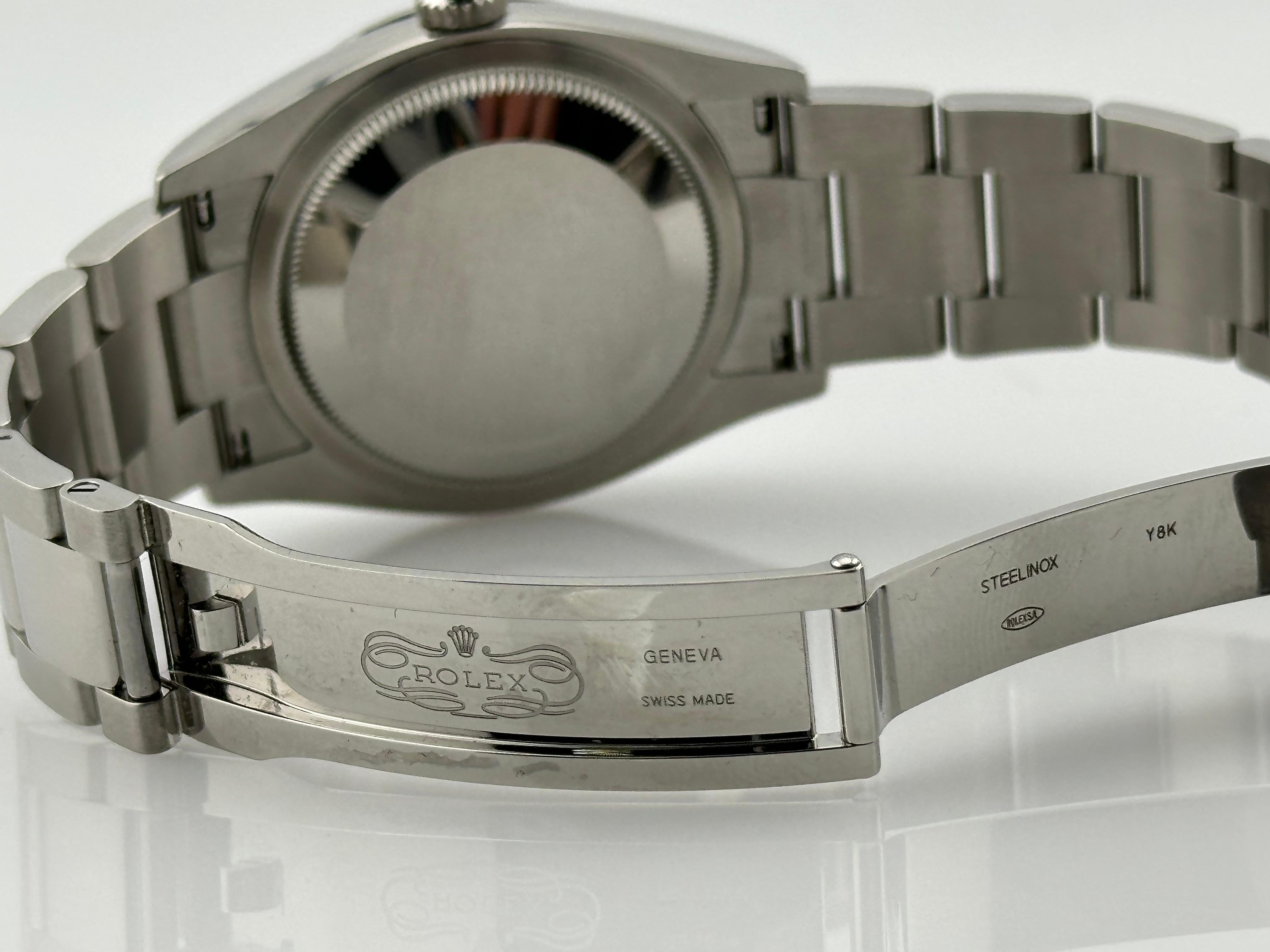 Rolex Datejust 126200 36mm Blue Dial Stainless Steel Box Paper 2024 For Sale 1