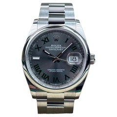 Rolex Datejust 126200 Wimbledon 36mm Oyster Bracelet Watch New 2025