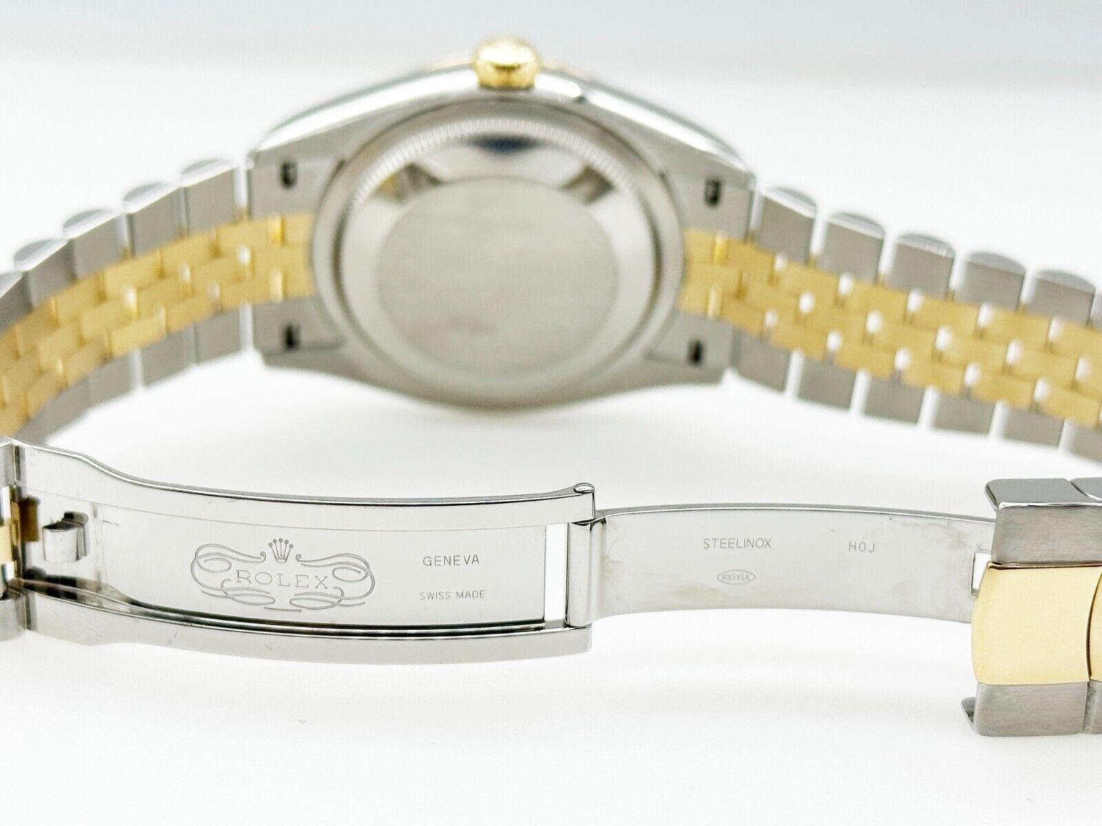 Rolex Datejust 126233 Olive Green Roman Diamond Dial 18K Gold & Steel Box Paper 1
