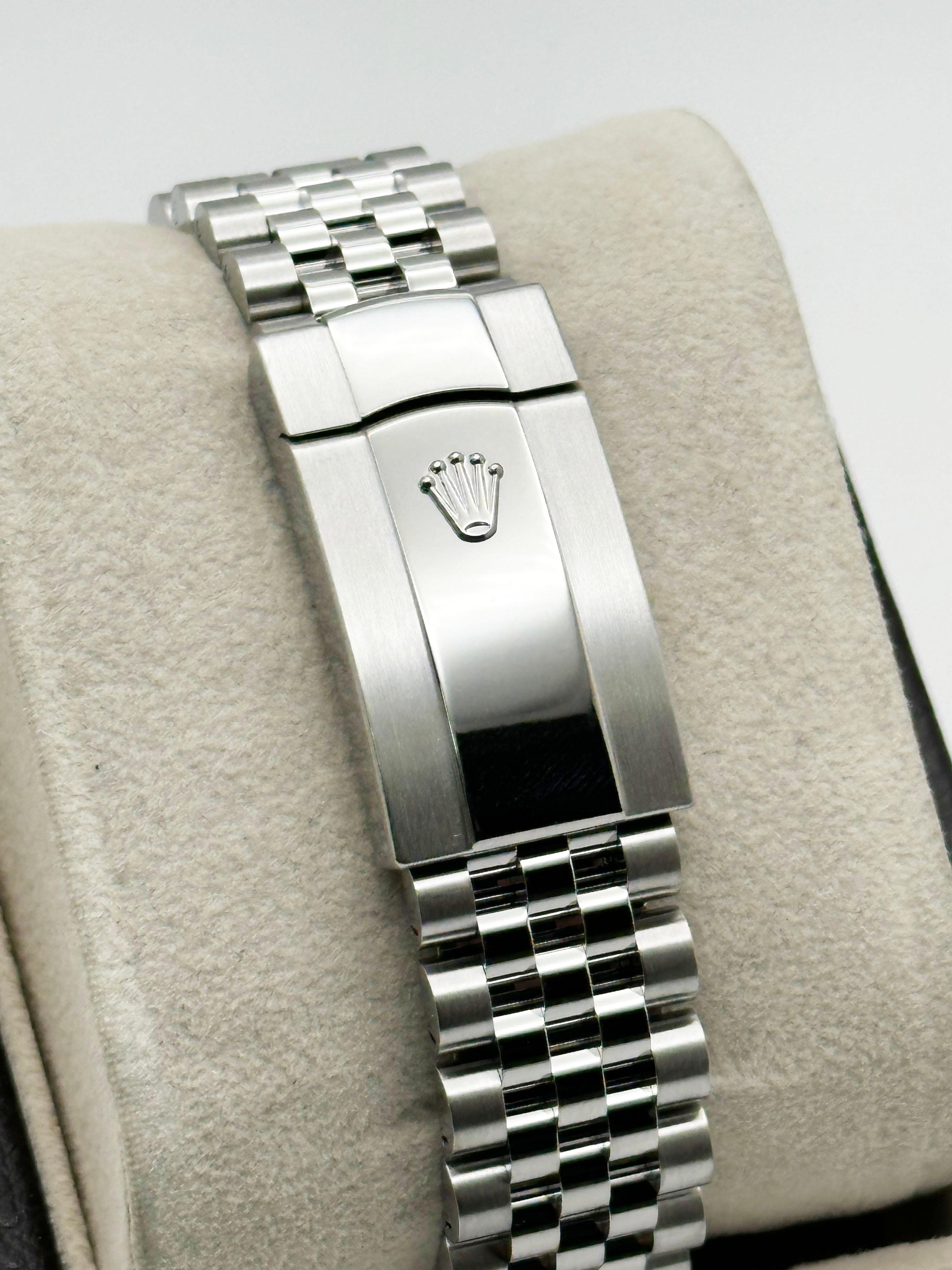 Rolex Datejust 126234 36mm Esfera Wimbledon Acero inoxidable Oro 18K Caja Papel en venta 1