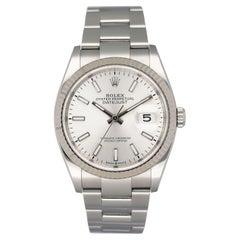 Rolex Datejust 126234 Silver Dial Mens Watch Box Papers