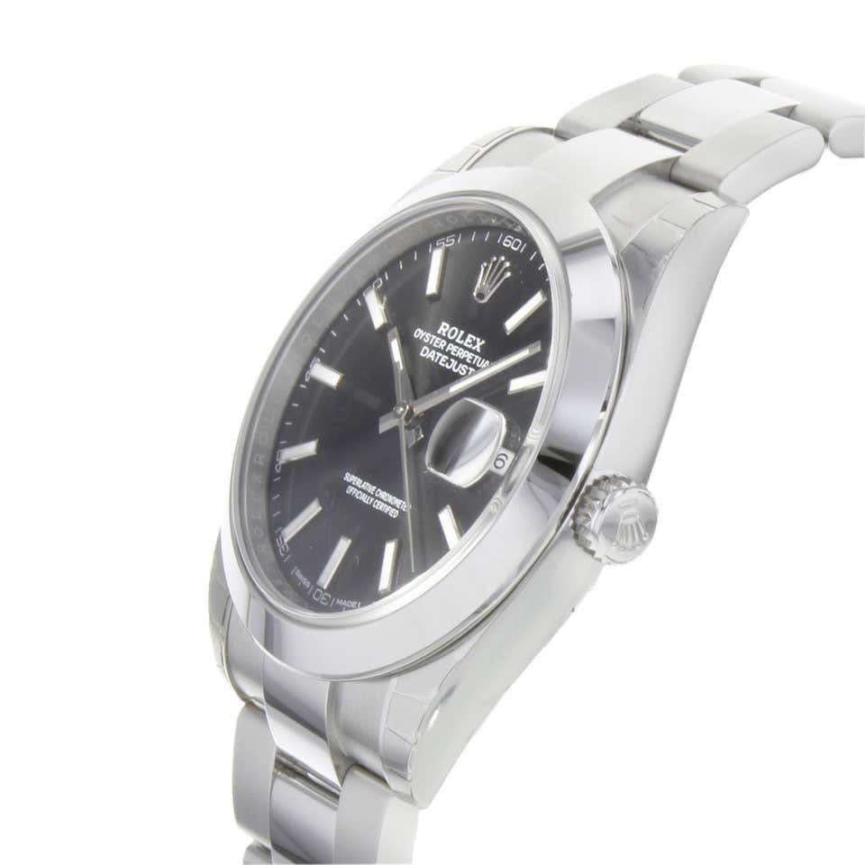 Rolex Datejust 126300 New Rhodium Dial Men's Watch 41mmm Box&Paper 2020
