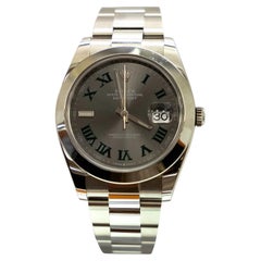 Rolex Datejust 126300 Wimbleton Oyster-Armband 41mm Herrenuhr