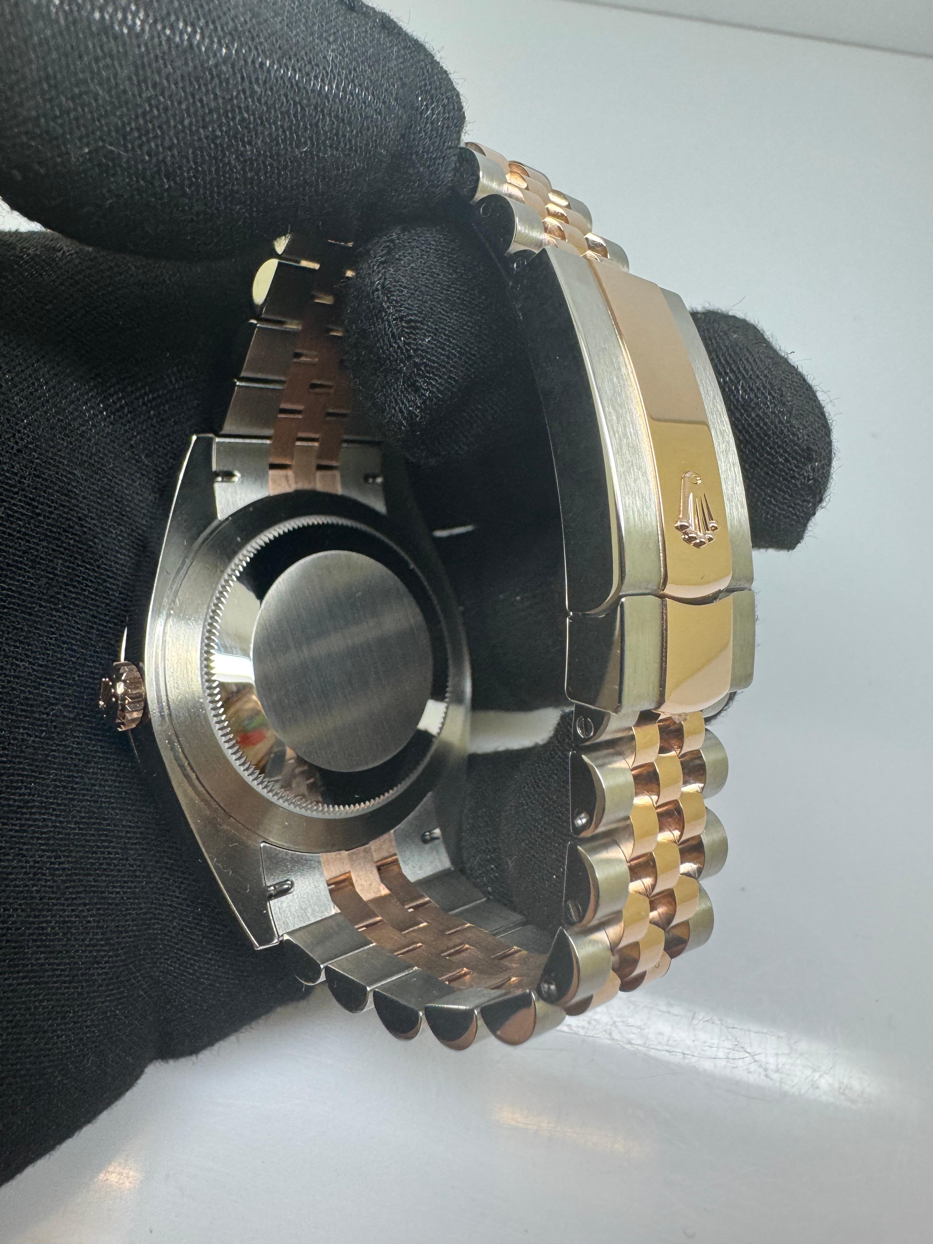 Rolex Datejust 126331 Two Tone Jubilee Wimbledon Watch new 2025 In New Condition For Sale In New York, NY